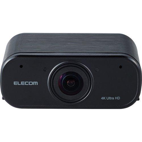 中古通販サイトです エレコム WEBカメラ 4K対応 830万画素 オートズーム機能付 ブラック UCAM-CX80FBBK ( 1台 )/ エレコム(ELECOM)