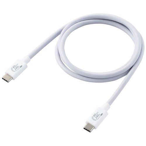 エレコム USB Type-Cケーブル 4.0 PD EPR対応 240W ホワイト USB4-CCPE10NWH ( 1個 )/ エレコム(ELECOM) : 4549550252317 : 爽快ドラッグ - 通販 - Yahoo!ショッピング エレコム USB Type-Cケーブル 4.0 PD EPR対応 240W ホワイト USB4-CCPE10NWH ( 1個 )/ エレコム(ELECOM) : 4549550252317 : 爽快ドラッグ - 通販 - Yahoo!ショッピング