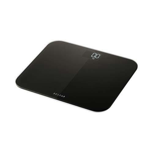 エレコム デジタル体重計 コンパクト 乗るだけ自動電源ON ブラック ( 1