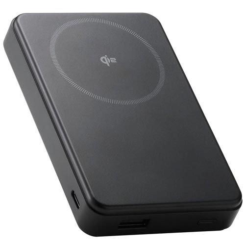 エレコム マグネット式 Qi2 最大15W モバイルバッテリー 10000mAh 大容量 ブラック ( 1個 )