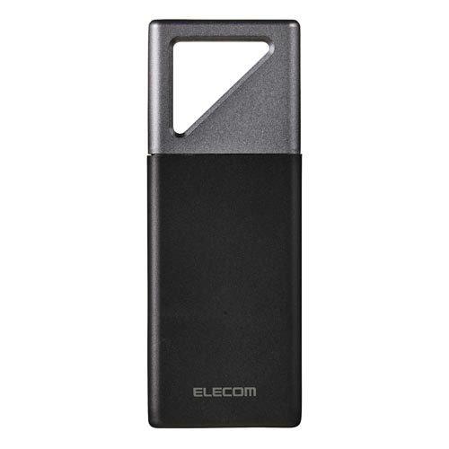エレコム SSD 外付け 2TB USB3.2 Gen2x2 IP55 防塵 防滴 ブラック ( 1