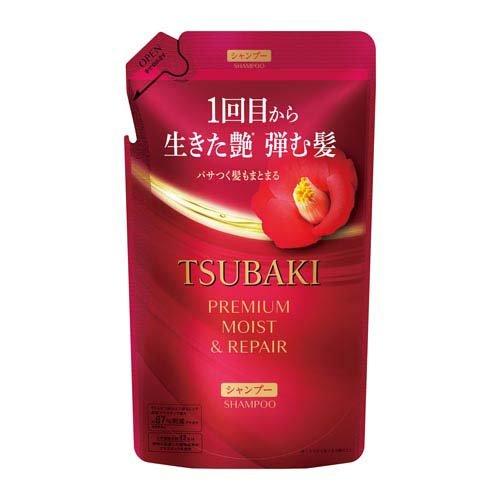 【単品14個セット】 TSUBAKI(ツバキ) プレミアム モイスト&リペア シャンプー(代引不可)【送料無料】 TSUBAKI プレミアム モイスト＆リペア シャンプー つめかえ用 ( 300mL