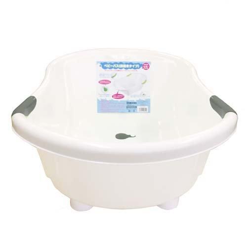 ベビーバス 床置きタイプ グレー ( 1個 )/ 永和(EIWA) : 爽快ドラッグ