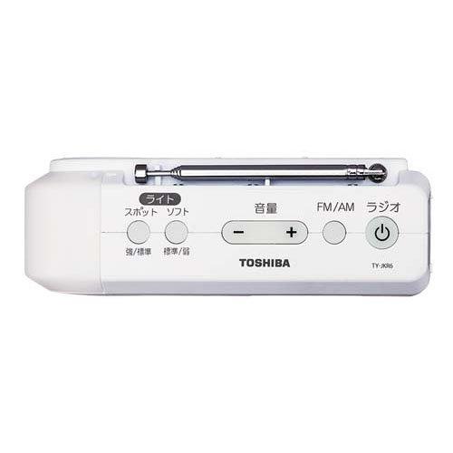 東芝 手回し充電ラジオ TY-JKR6(W) ( 1台 )/ 東芝(TOSHIBA) : 爽快