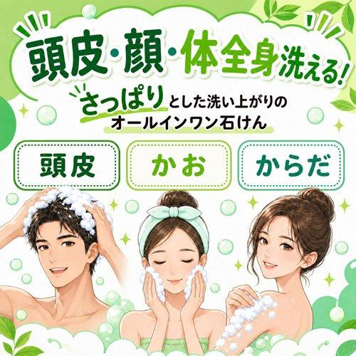 メディミックス アロマソープ グリーン MED-18HB20P ( 20個セット