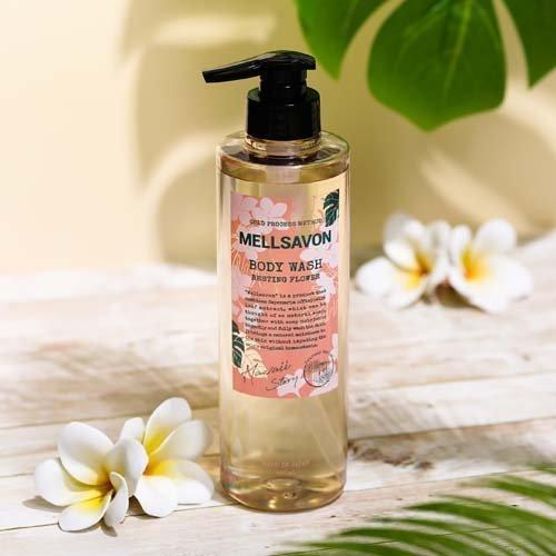 【ご予約品】【増量タイプ】ウォッシュ(380ml) 2本 メルサボン ボディウォッシュ レスティングフラワー つめかえ ( 380ml