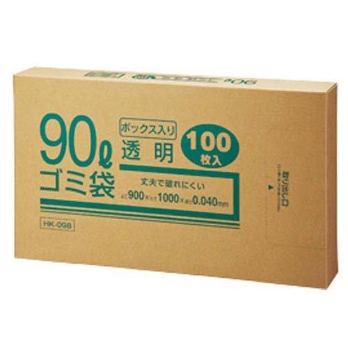 好評ぐんぐん玉「特別枠」1㎏業務用増量タイプ通常15,000円→10,000円 業務用 透明ゴミ袋 90L 箱入 HK-098 ( 100枚入 )/ クラフトマン : 爽快