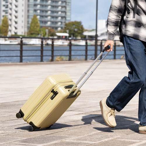 スーツケース Sサイズ カーキ TSA ダブルファスナー UV-90 ( 1個 )/ キャプテンスタッグ｜soukai｜02