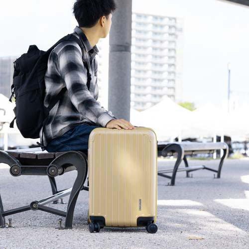 スーツケース Sサイズ カーキ TSA ダブルファスナー UV-90 ( 1個 )/ キャプテンスタッグ｜soukai｜03