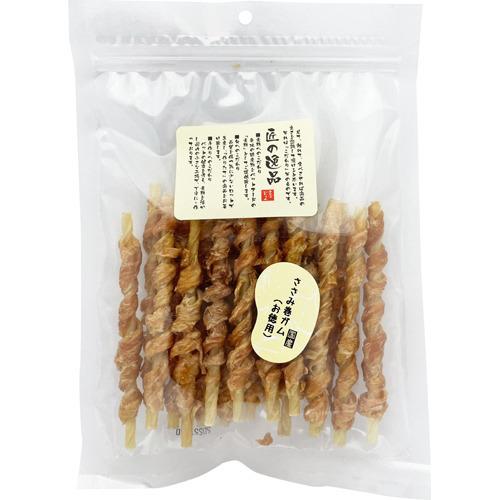 犬用おやつ 無添加 ささみ巻きガム ( 18本 )/ 匠の逸品 : 爽快ドラッグ