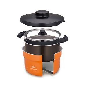 サーモス 真空保温調理器シャトルシェフ オレンジ 2.8L KBJ-3000 OR ( 1コ入 )/ サーモス(THERMOS)|soukai|02