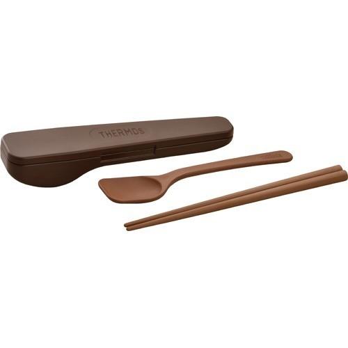 サーモス スプーン・ハシセット ブラウン CPE-001 BW ( 1セット