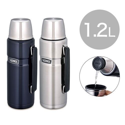 サーモス アウトドア ステンレスボトル 1.2L ミッドナイトブルー サーモス アウトドア ステンレスボトル 1.2L ミッドナイトブルー