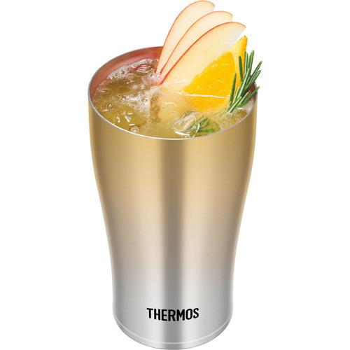 サーモス 真空断熱タンブラー 0.34L ゴールドフェード JDE-341C GD-FD