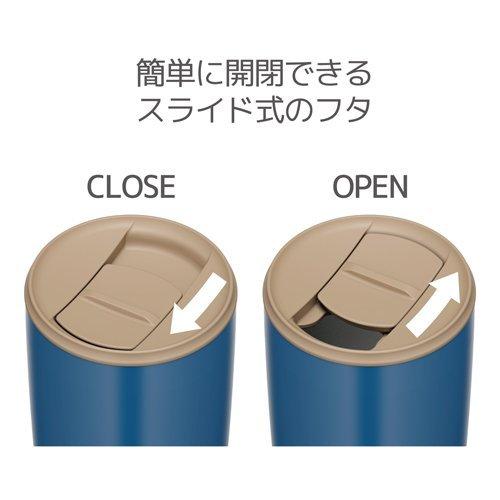 サーモス 真空断熱タンブラー 0.4L ブルー JDP-400 BL ( 1個