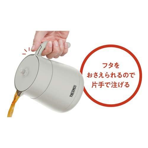 サーモス 真空断熱ティーポット 700ml TTE-700 LGY ライトグレー ( 1個 )/ サーモス(THERMOS)｜soukai｜03