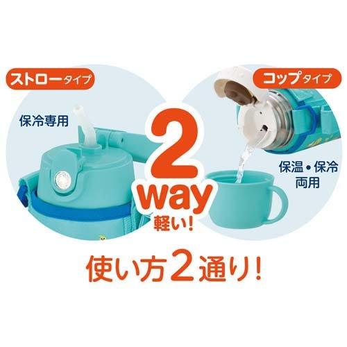 サーモス 真空断熱2ウェイボトル 0.6L FJO-601WFDS MBL ミント サーモス 真空断熱2ウェイボトル 0.6L FJO-601WFDS MBL ミント