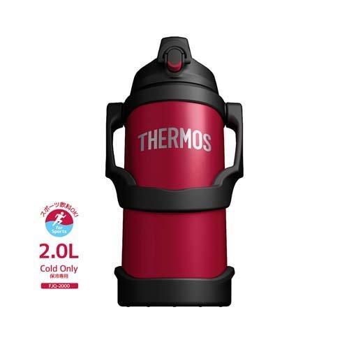 サーモス 水筒 真空断熱スポーツジャグ 2L レッド FJQ-2000 R ( 1個