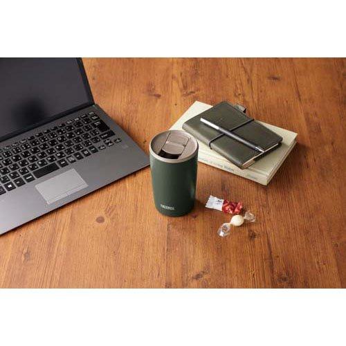 サーモス 真空断熱タンブラー 400ml フォレストグリーン JDP-401 FG