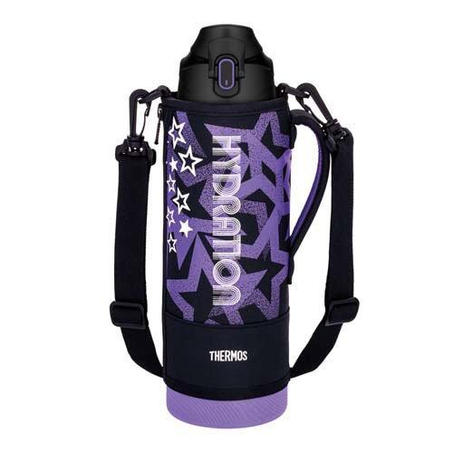 サーモス 真空断熱スポーツボトル 1.5L ブラックパープル FJS-1500F