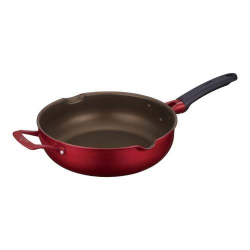 サーモス デュラブルシリーズ IH対応 マルチパンKFJ 28cm レッド KFJ