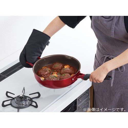 サーモス デュラブルシリーズ IH対応 マルチパンKFJ 30cm レッド KFJ