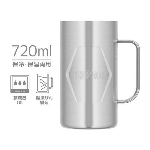 サーモス 真空断熱ジョッキ 720ml ステンレス2 JDK-721 S2 ( 1個