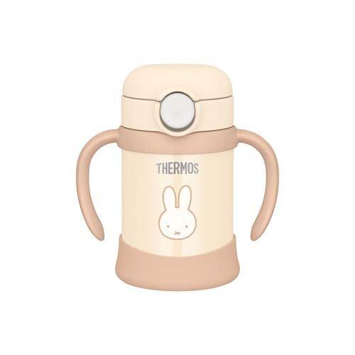 サーモス まほうびんのベビーストローマグ ミッフィー クリーム FJT
