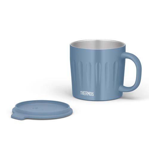 サーモス 真空断熱ケータイマグ 真空断熱マグカップ セット サーモス 真空断熱マグカップ 0.45L サックスブルー JTA-450 SAX ( 1個