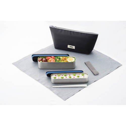 サーモス 食洗機対応 フレッシュランチボックス 815ml グレーブラック