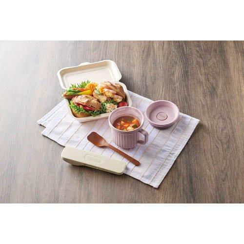 サーモス 食洗機対応 スープマグ 0.32L フォギーピンク DJU-320 FOPK