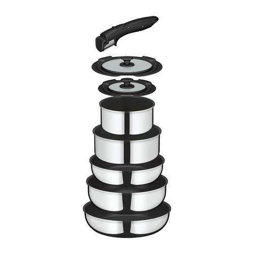 サーモス IH対応 取っ手のとれるフライパン8点セットFA ステンレス KSF