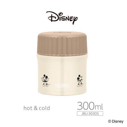 サーモス 真空断熱スープジャー 300ml ライトベージュ ミッキー JBU