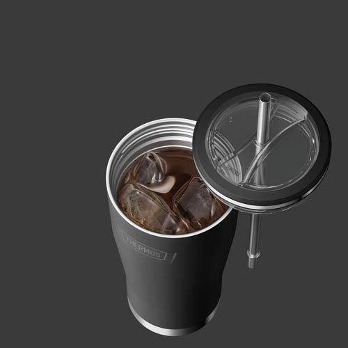 サーモス ICON SERIES 保冷専用 ストロータンブラー 710ml グラナイト