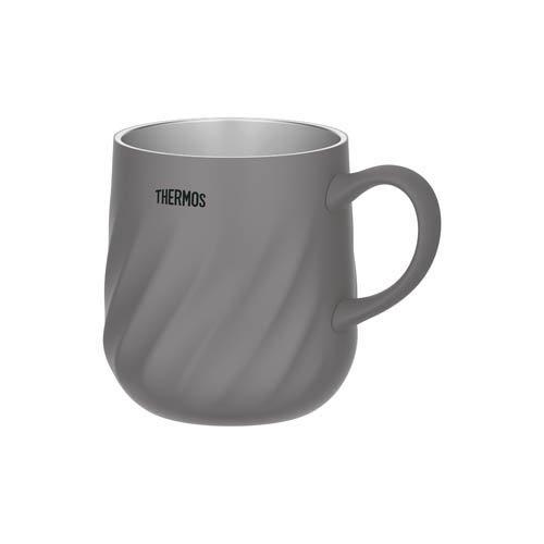 サーモス 食洗機対応 真空断熱マグカップ 450ml ダークグレー JTD-450