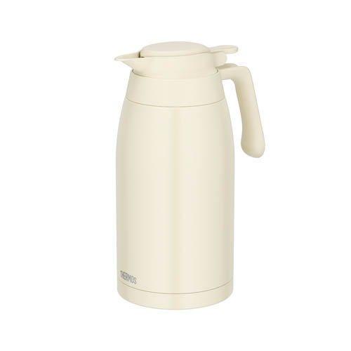 サーモス 食洗機対応 ステンレスポット 2.0L アイボリー TTG-2000 IV