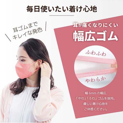 立体型スパンレース不織布カラーマスク 個包装 グレー ( 30枚入 )/ 医