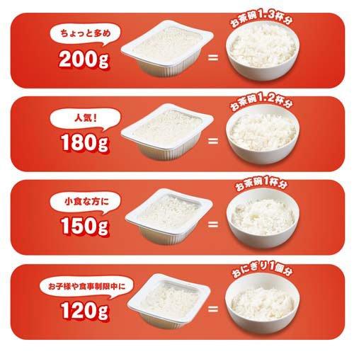 43袋　おいしいごはん 150g 3食セット 低温製法米のおいしいごはん ( 3食入×8袋セット(1食 150g) ) パック