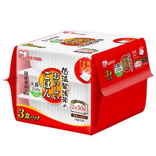 低温製法米のおいしいごはん 角型 ( 250g×3個 ) : 爽快ドラッグ - 通販