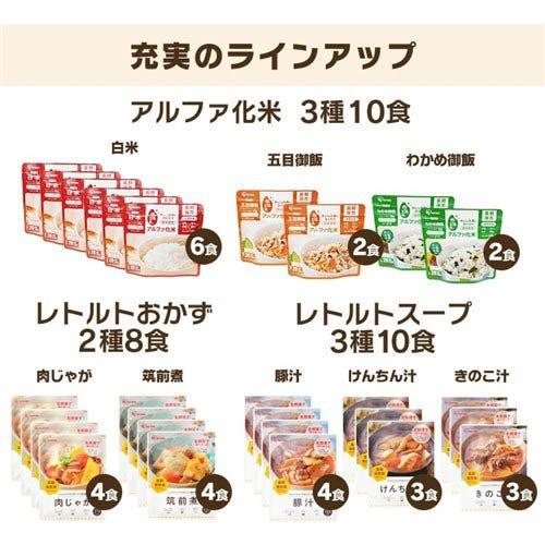 防災食 8種28食 3日分 ごはんおかずセット ( 1セット ) 非常食 保存食