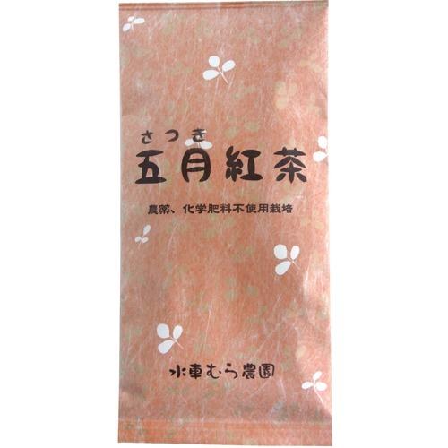 水車むら 五月 紅茶 ( 100g )/ 水車むら農園 農薬不使用 お茶 茶葉