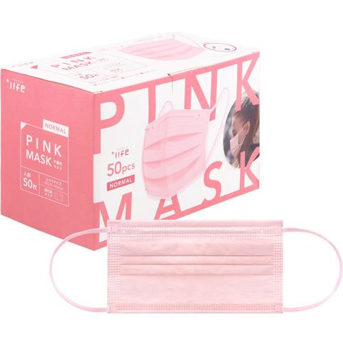 不織布マスク ピンク ふつうサイズ 個包装 50枚入 爽快ドラッグ 通販 Yahoo ショッピング