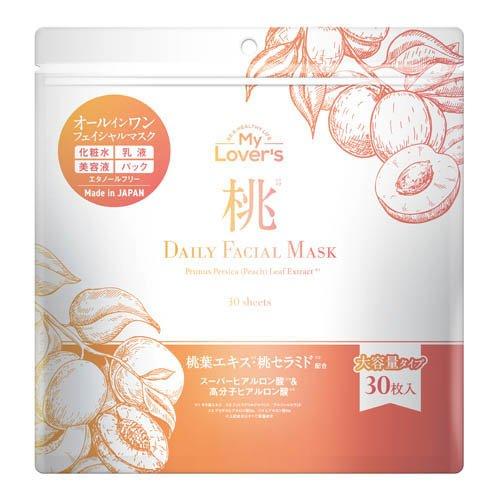 桃デイリーフェイシャルマスク ( 30枚 ) : 爽快ドラッグ - 通販