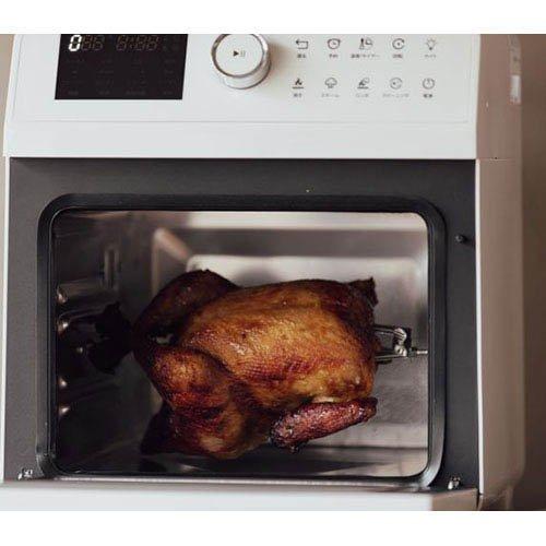 リビンフラ スチームノンフライヤー 蒸す・焼く・揚げるがこれ1台 LVF-SNFF(1台)[キッチン家電・調理家電] リビンフラ スチームノンフライヤー 蒸す・焼く・揚げるがこれ1台 LVF