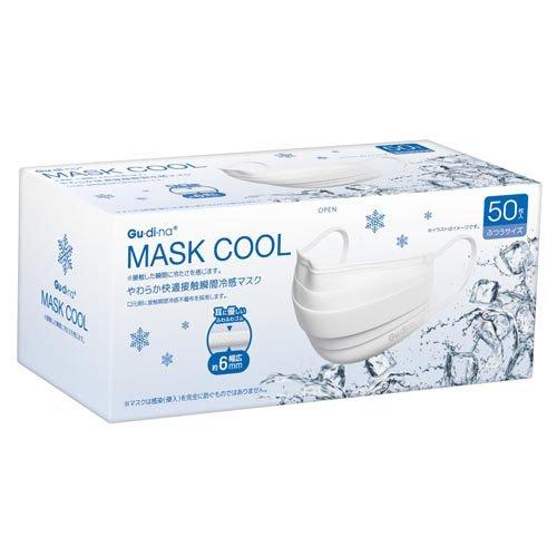 グディナ やわらか快適接触瞬間冷感不織布マスク ( 50枚 )/ : 爽快