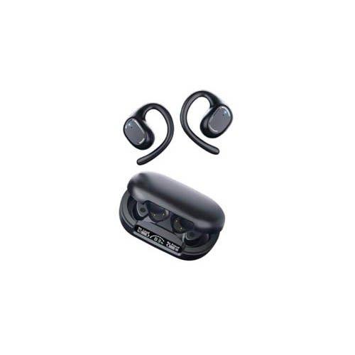 LAZOS 独立型 空気伝導 Bluetoothイヤホン ブラック L-TWS-4 ( 1個