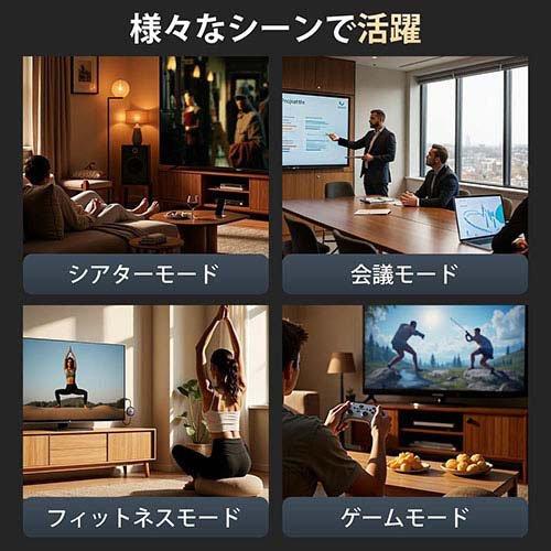 llano 4KワイヤレスHDMI受信機 4K／30Hz LLANO-S450 ( 1個 ) : 爽快