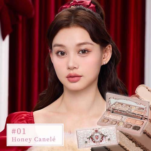 フラワーノーズ♡ストロベリーキューピッドコレクション♡メイクアップパレット♡01 企画品)フラワーノーズ ストロベリーキューピッド メイクアップ