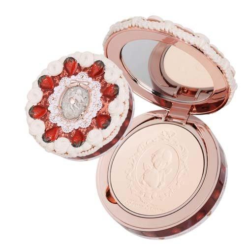 企画品)フラワーノーズ ストロベリーキューピッド プレストパウダー 02