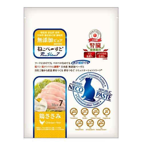 ねこペ〜すと 無添加ピュア PureValue7 腎臓健康維持 鶏ささみ ( 30g×7